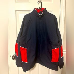 Gear for Sports Men’s Navy & Red Windbreaker jacket NEW